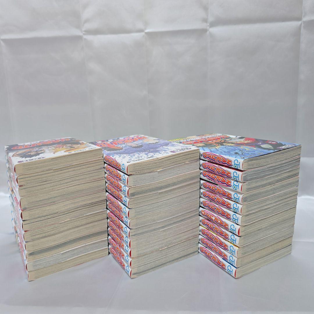 NARUTO 全72巻[完]+関連本2冊セット/全巻簡易クリーニング済み/N01