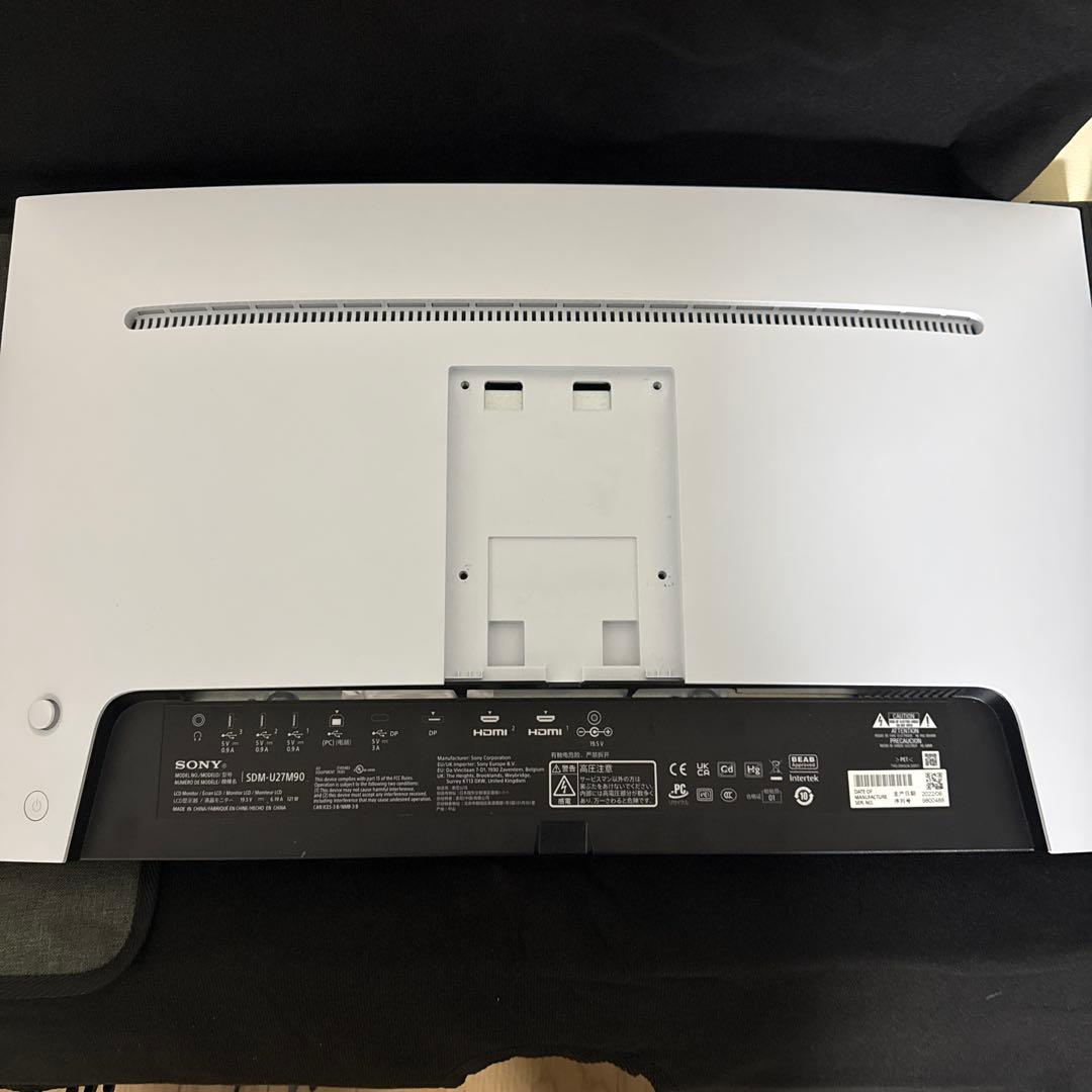 SONY INZONE M9 4K ゲーミングモニター　モニター台欠品