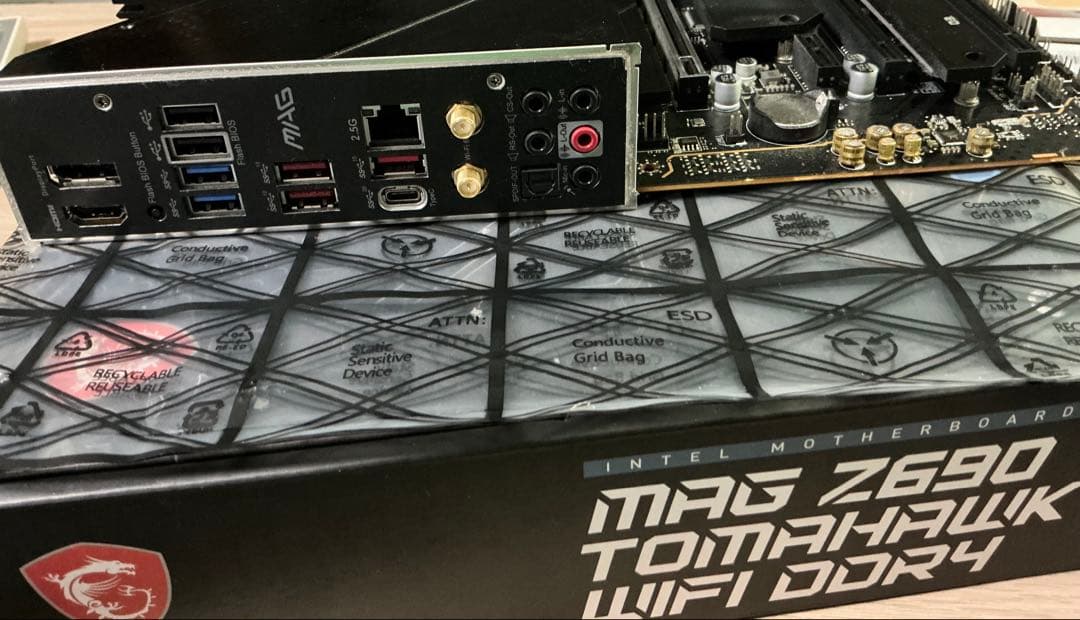 谷*口様 i9 12900KF,MSI Z690,DDR4 48GB,NZXT