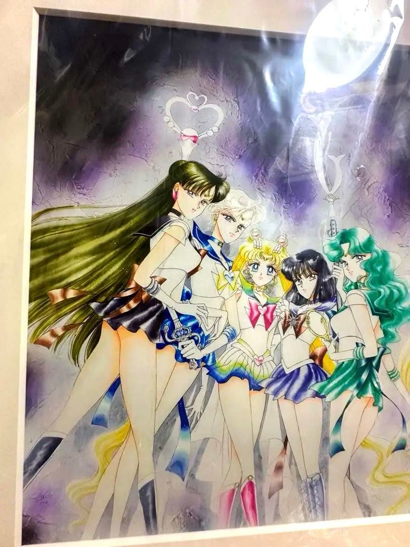 【希少】　新品　セーラームーンミュージアム　複製原画　複製画　D セーラームーン