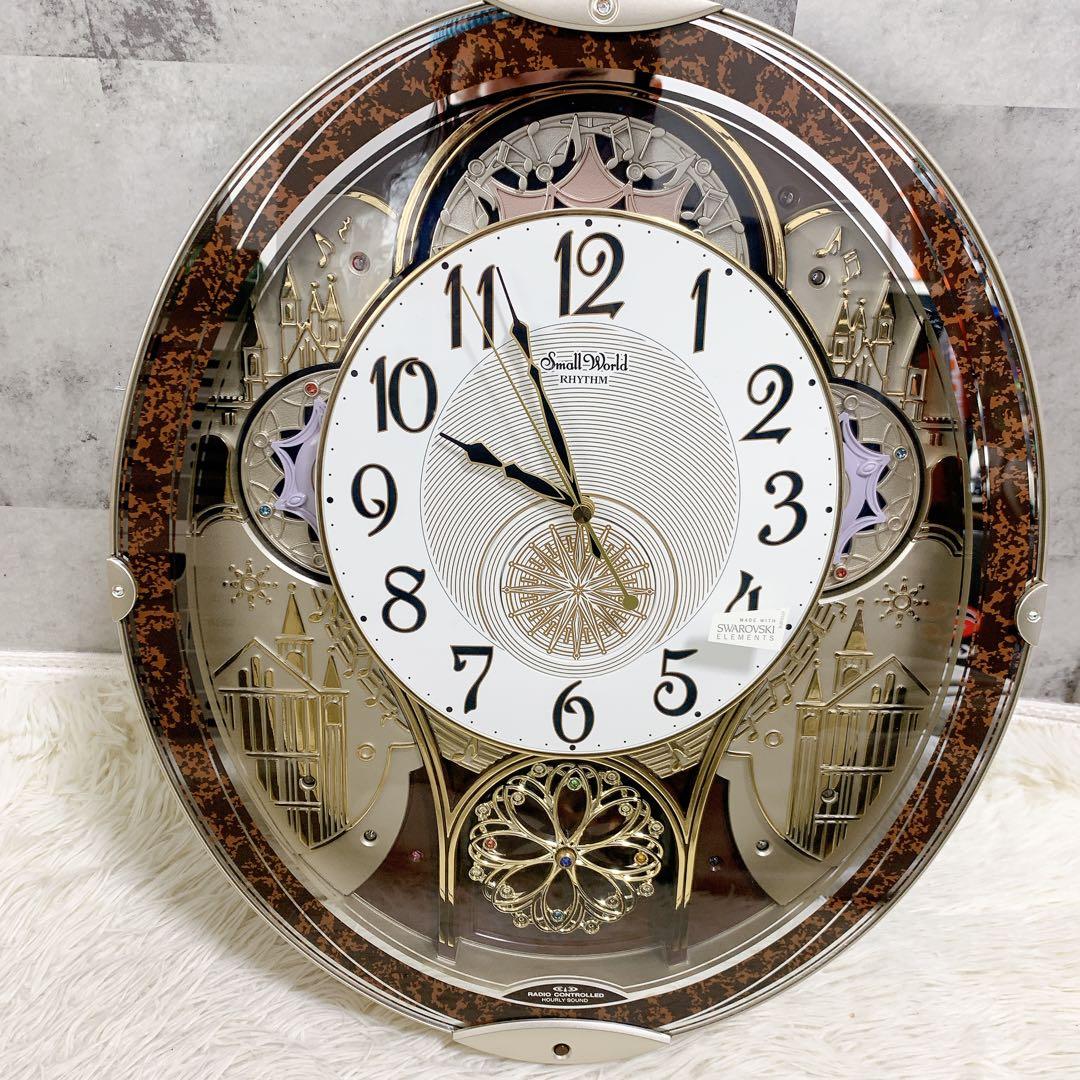 リズム時計 からくり スモールワールド ノエルN 30曲 4MN539RH