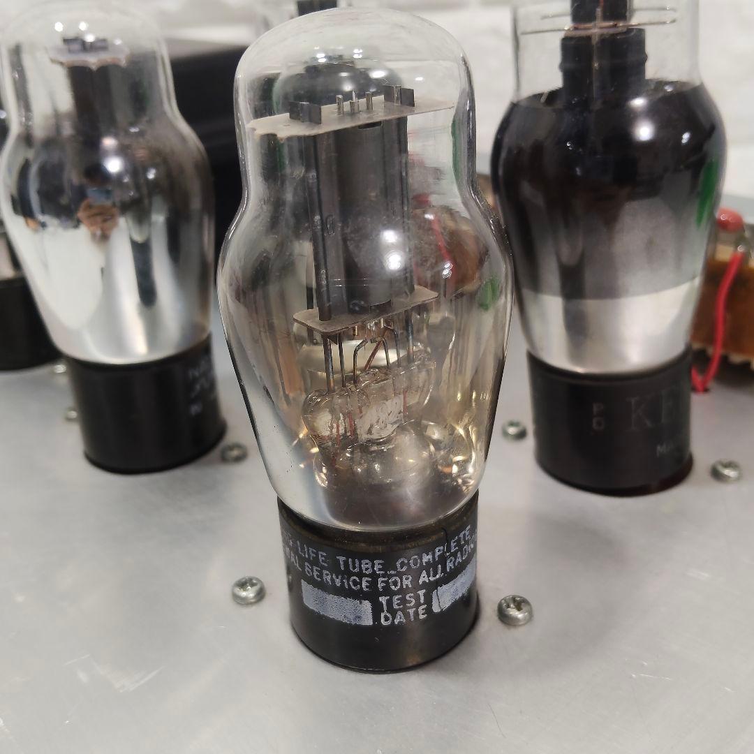 自作 真空管 パワーアンプ 動作品