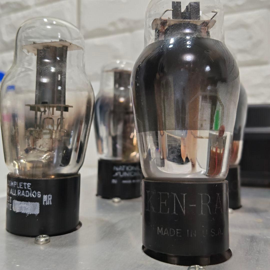 自作 真空管 パワーアンプ 動作品