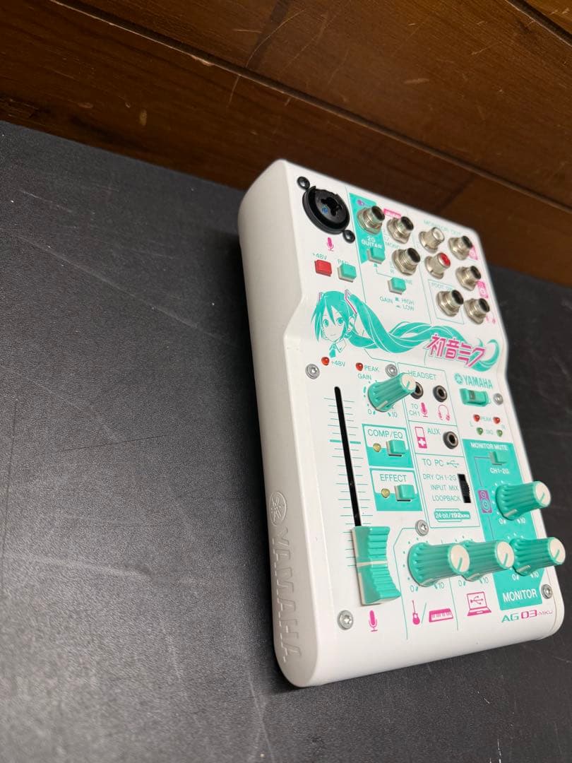 【限定モデル】YAMAHA AG03-MIKU オーディオインターフェース