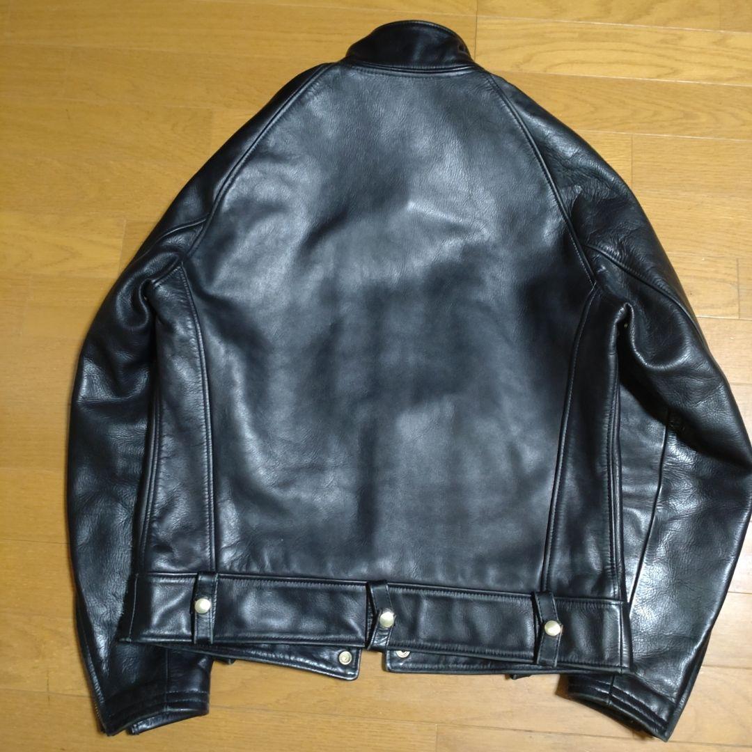 トムフォースピード　レザー　ブラックシャドウ　42