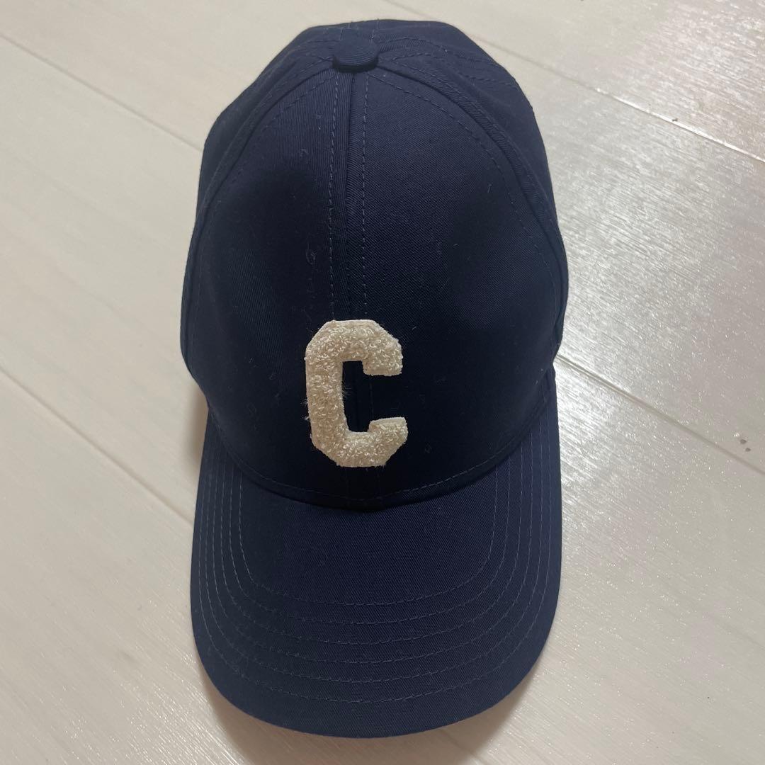 celine C刺繍 ベースボールキャップ　サイズL