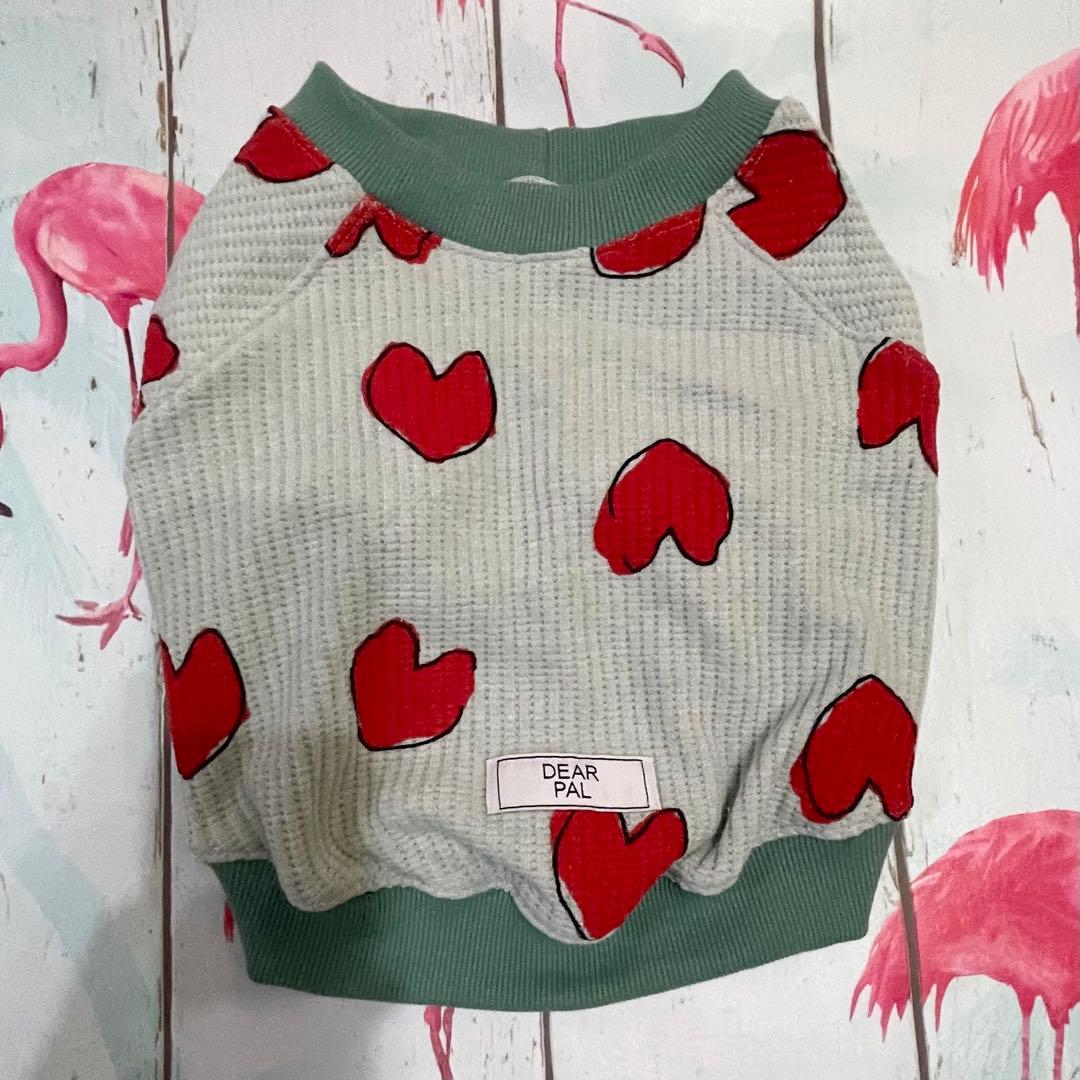 ♡ワッフルラグラン　ミントM size ベージュMショートsize