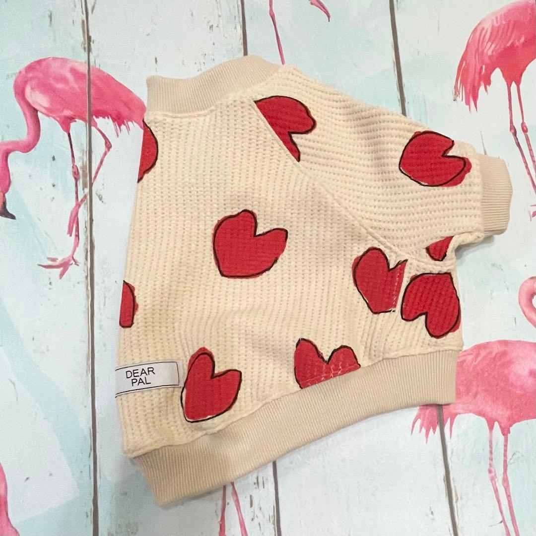 ♡ワッフルラグラン　ミントM size ベージュMショートsize