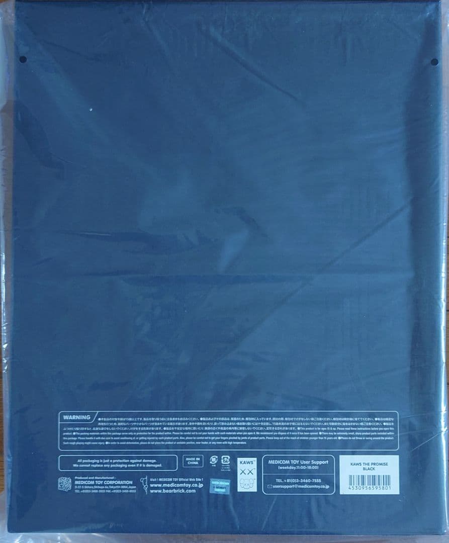 KAWS THE PROMISE BLACK ソフビフィギュア カウズザプロミス