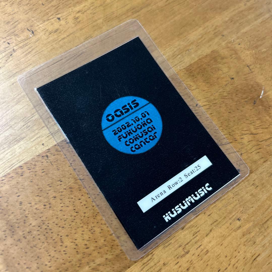 【超希少品　オアシス2002年伝説の福岡会場限定Tシャツ】