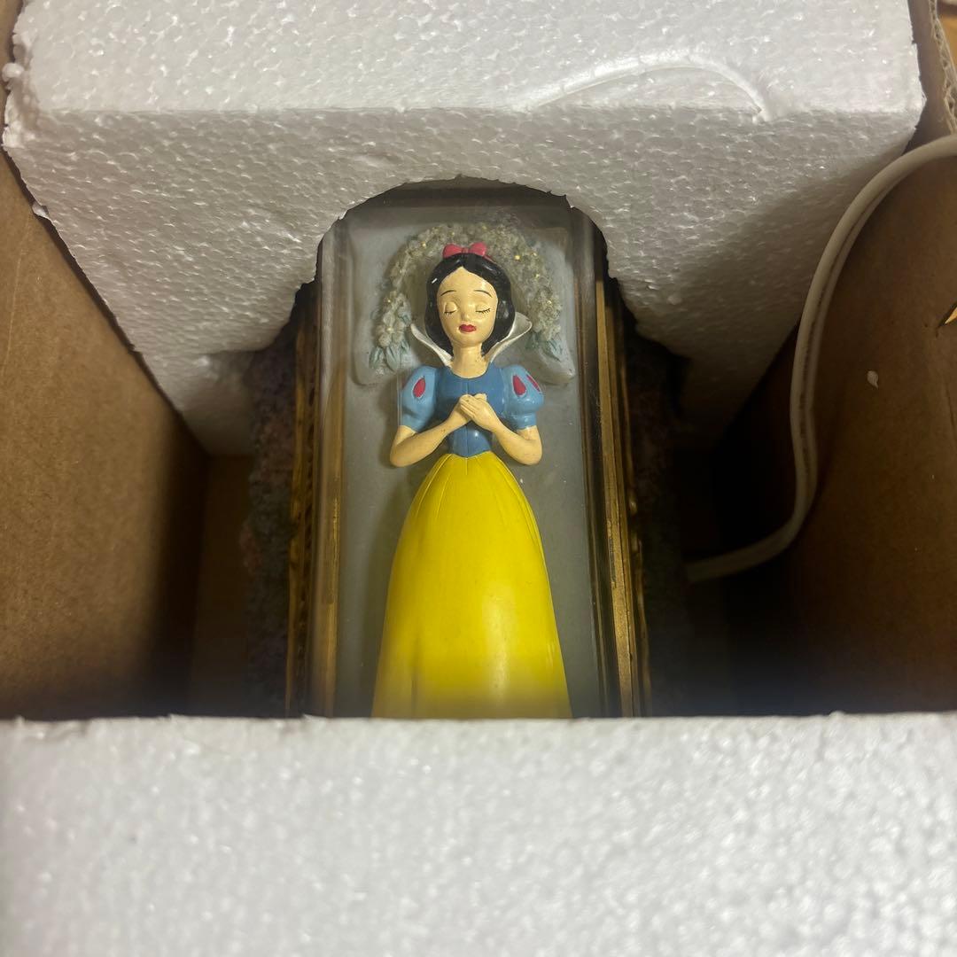 ディズニー　白雪姫　ルームランプ　置物　希少　ライト　希少　フィギュア