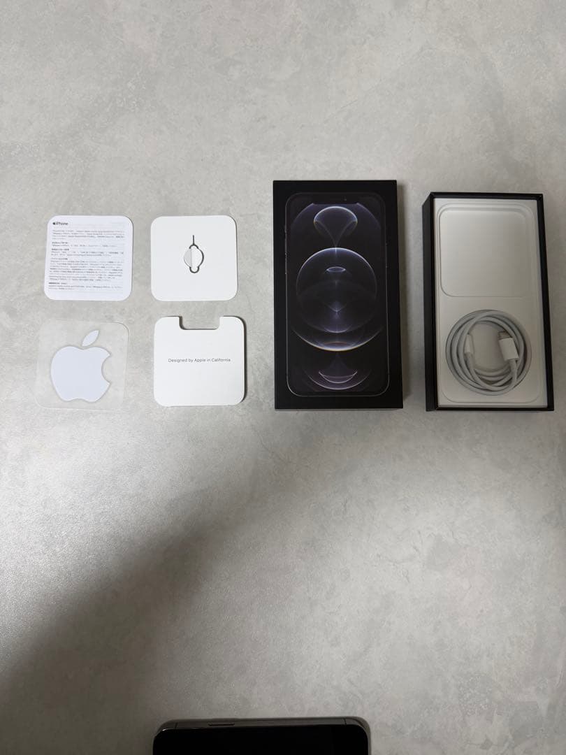 iPhone12Pro 256GB Graphite SIMフリー　iFace付