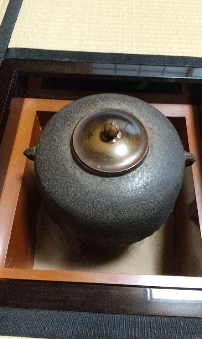 時代 尻張釜 (炉用)