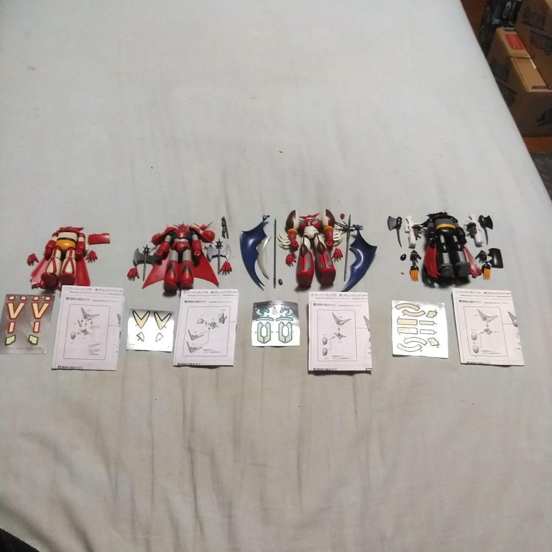 スーパーミニプラ　ゲッターシリーズ　4体セット＋α