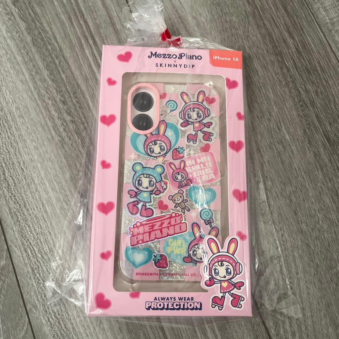 SKINNYDIP メゾピアノ iPhone16ケース