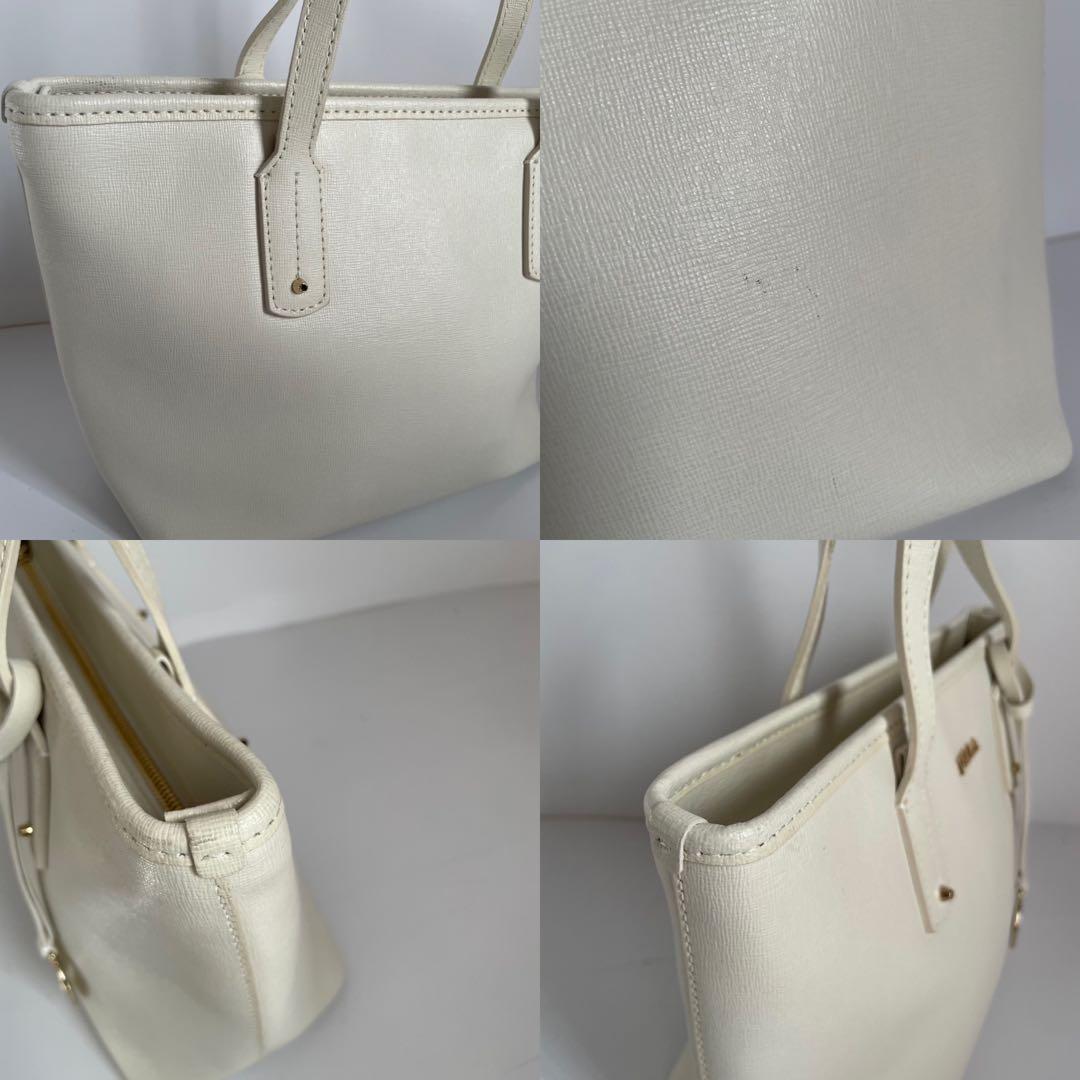 未使用保管品✨　FURLA ショルダーバッグ　2way 白　レザー