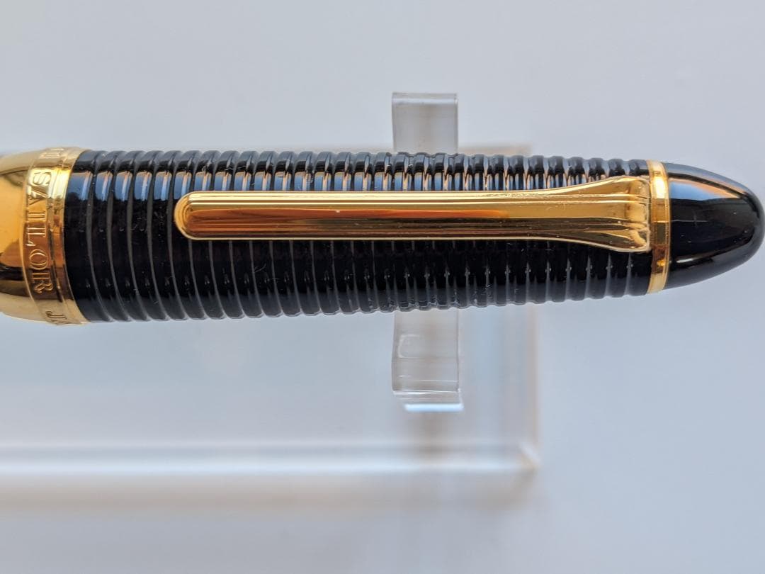 【特別価格　廃版入手困難】未使用セーラー 万年筆　ギャザード　長刀研ぎ 21K