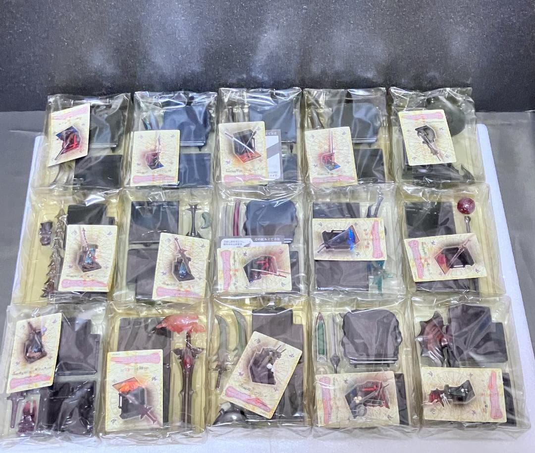 未開封 全15種コンプ『鬼武者 アームズコレクション』武器フィギュア カプコン