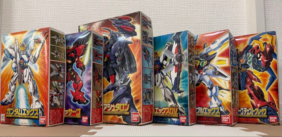 旧キット 1/144 ガンダムX 6体セット 新品 未使用