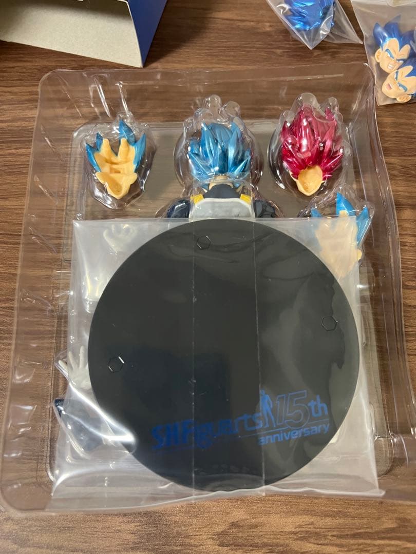S.H.フィギュアーツ　孫悟空とベジータ　ブルー+ヘッドパーツセット