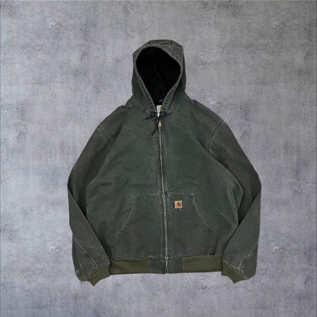 【c7】Carhartt J25 MOS ダックアクティブジャケット フェード