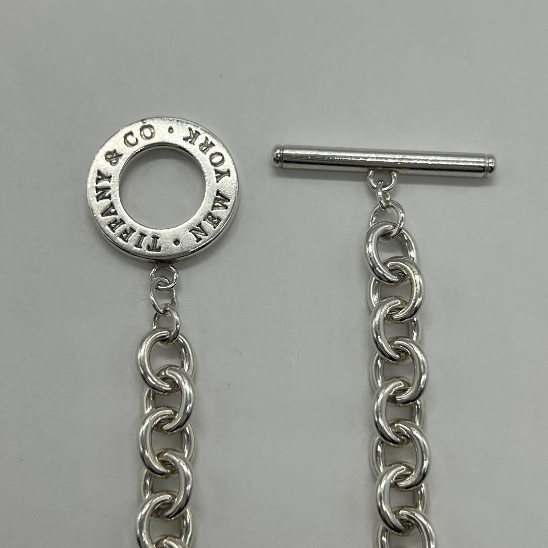ティファニー TIFFANY ドーナツリンク トグル ブレスレット Ag925