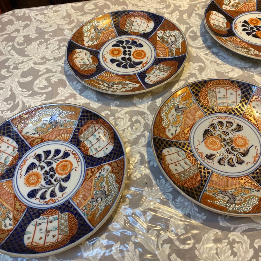 専用　古伊万里錦手皿（6枚セット）