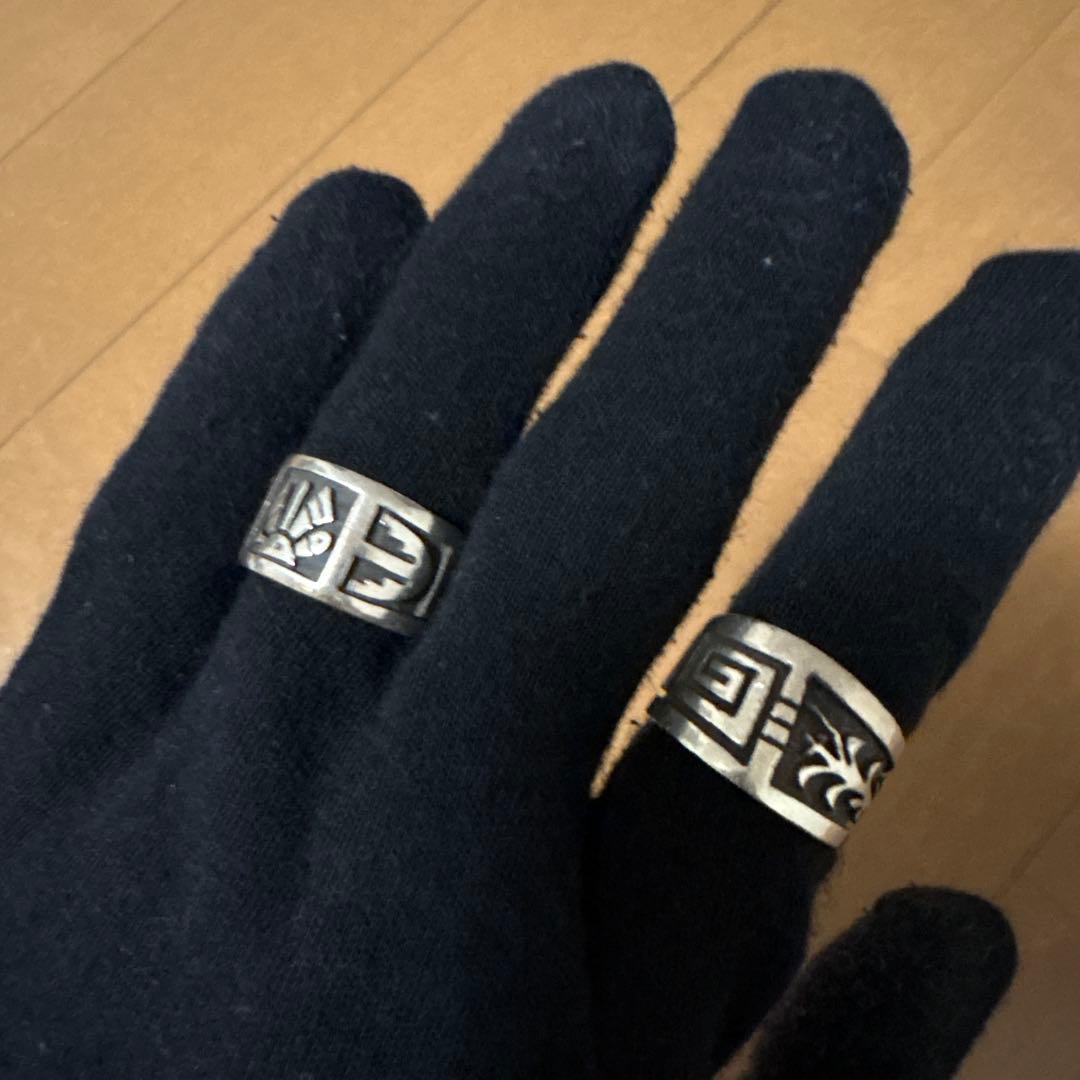 インディアンジュエリー　ホピ族　ズニ族　2点セット