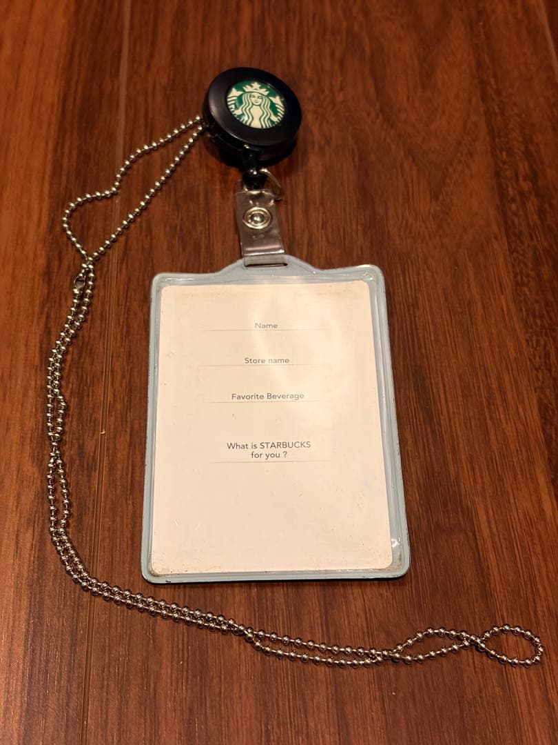 【非売品】スタバ 日本上陸15周年 IDカードホルダー
