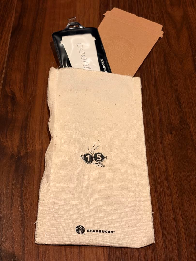 【非売品】スタバ 日本上陸15周年 IDカードホルダー