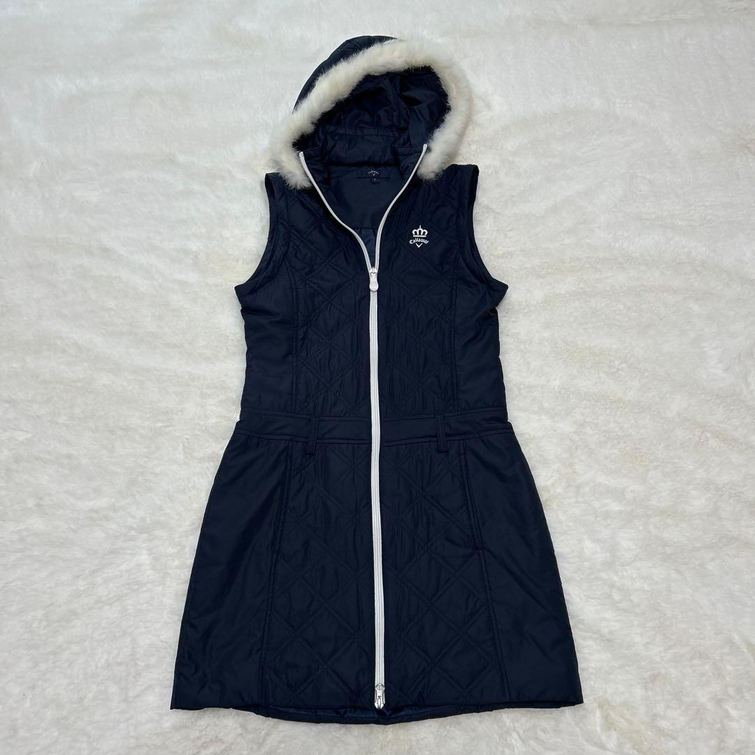 【Callaway】キャロウェイ　ゴルフ　4way中綿ワンピース