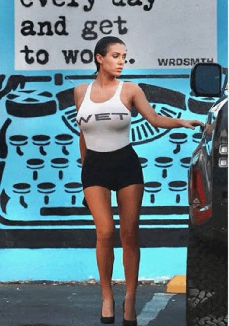 トップス YEEZY WET TANK SIZE 1