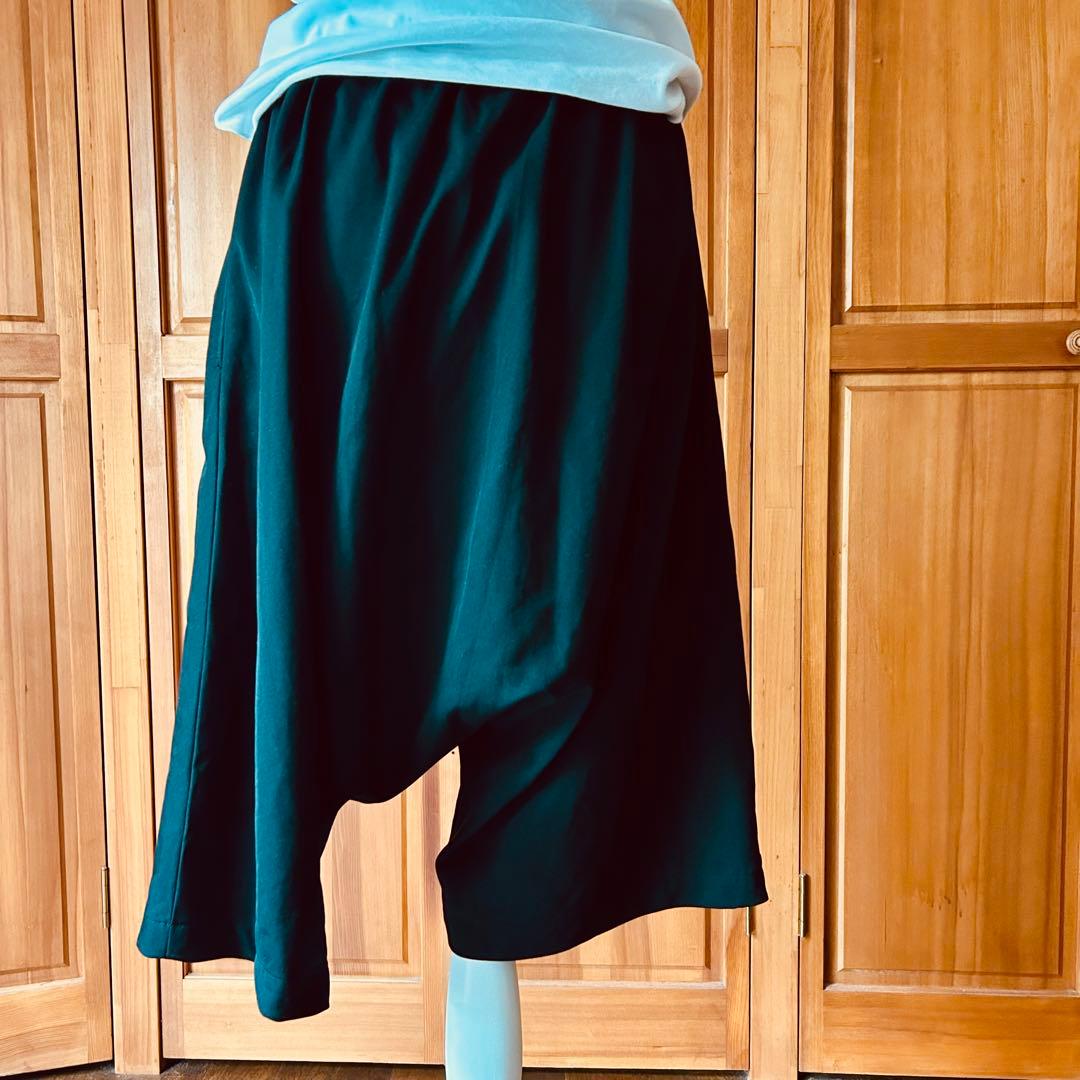 コムデギャルソン・コムデギャルソン サルエルショートパンツ 黒サイズS