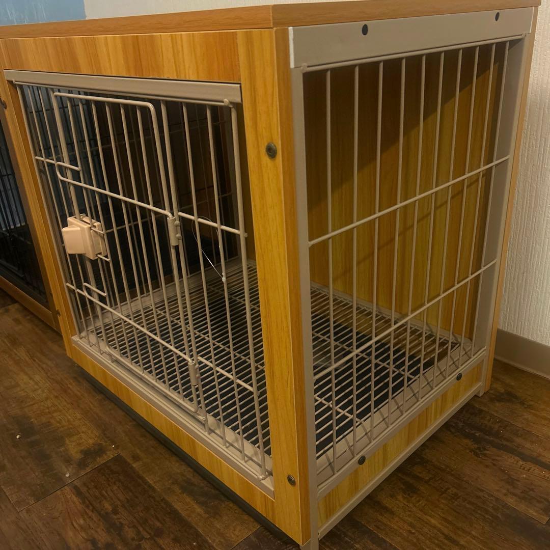 インテリアウッド ペットサークル 木製 Sサイズ 小型犬向 店舗展示品 未使用