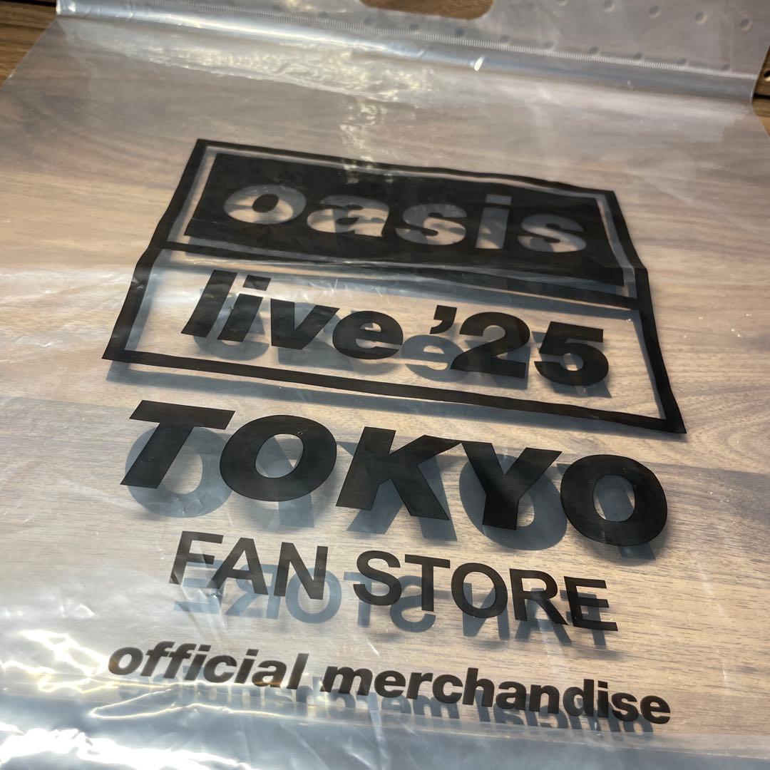 【未開封】Oasis 日本限定 2025 Live Tシャツ 波 ショッパー付き