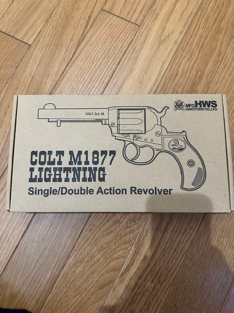 HWS製　コルト M1877 ライトニングリボルバー モデルガン
