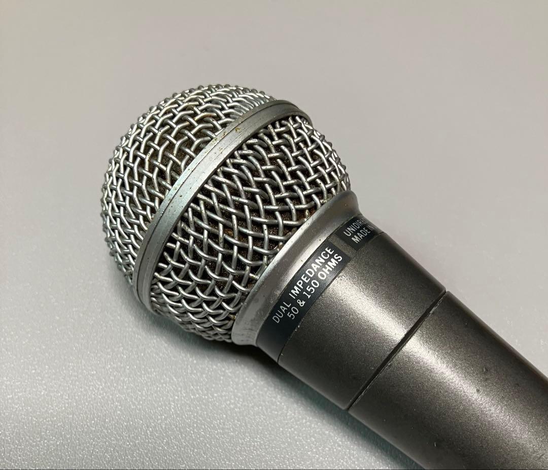 Shure SM58 U.S.A ポルシェロゴ　本体のみ　ビンテージ マイク