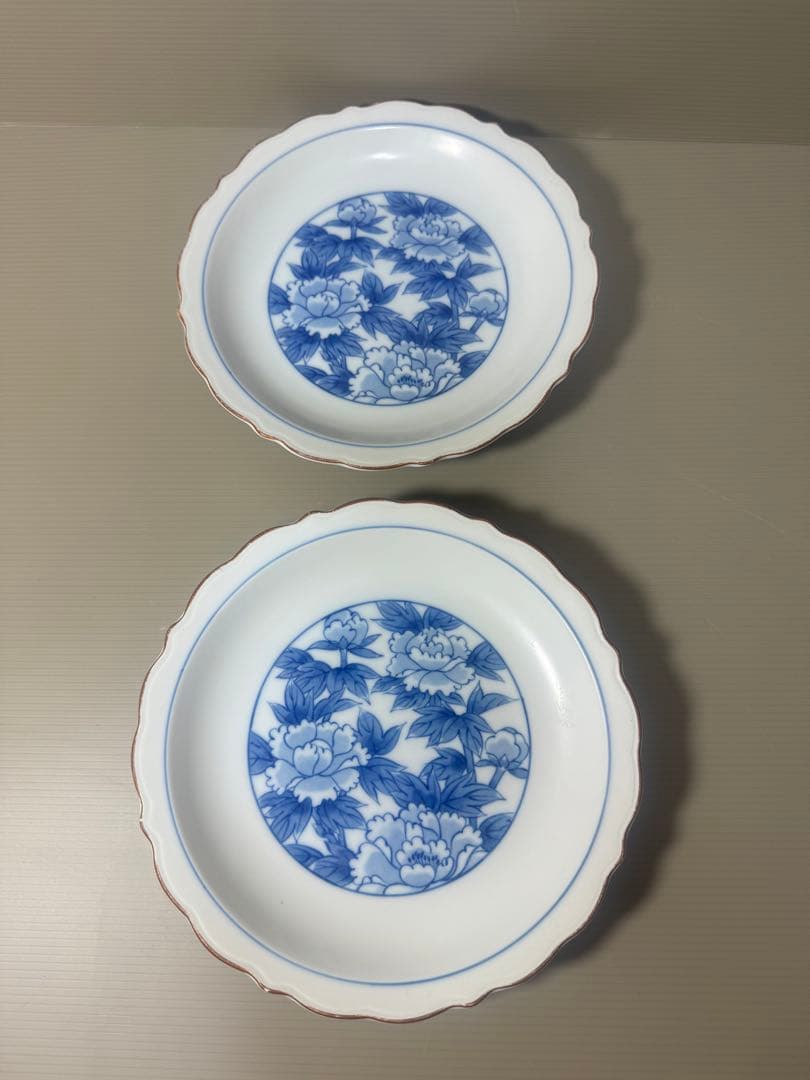 2115 深川製磁　まとめ売り　皿　5客