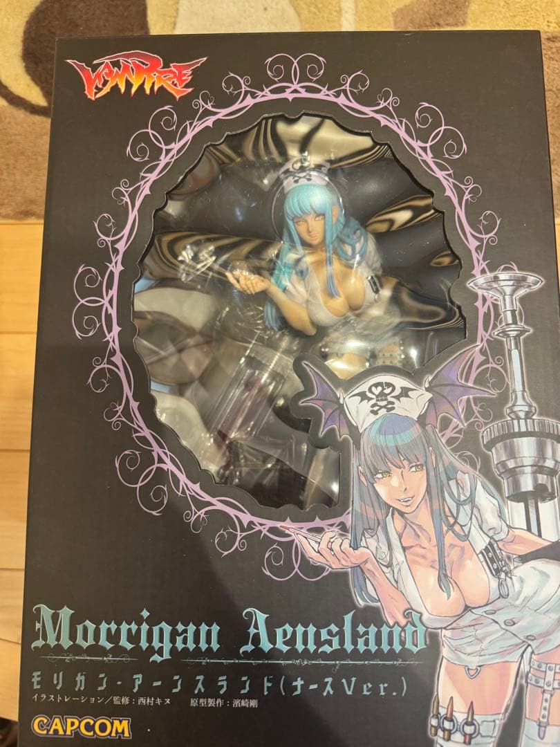 【未開封】 カプコン フィギュア モリガン・アーンスランド ナース