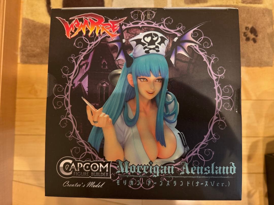 【未開封】 カプコン フィギュア モリガン・アーンスランド ナース