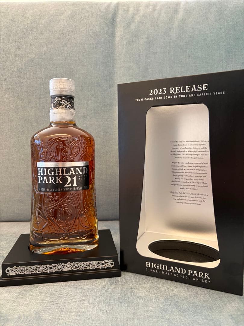 【激安】ハイランドパーク 21年 2023 リリース　保存状態は完璧です。