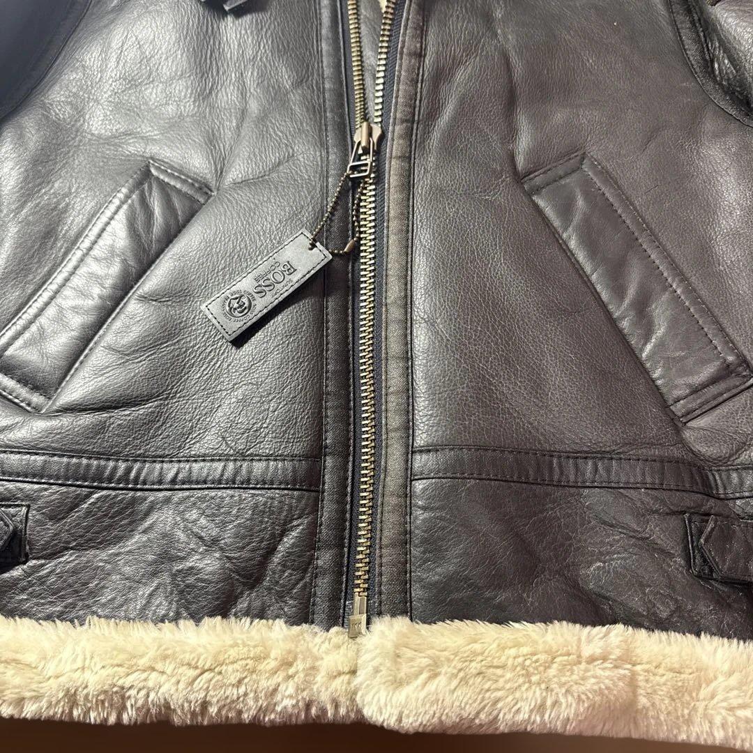 未使用　サントリーBOSS 2000年限定B-3フライトジャケット ボスジャン