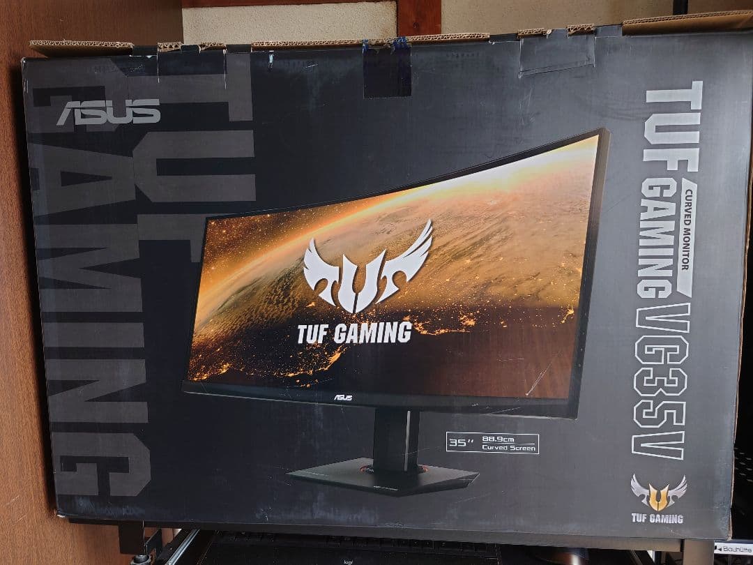 ディスプレイ・モニター本体 ASUS TUF Gaming VG35VQ