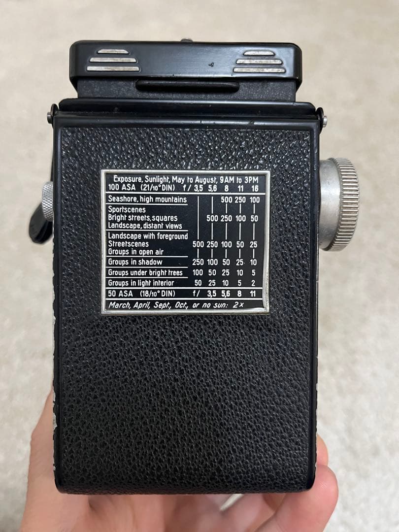 フィルムカメラ Rolleicord IV