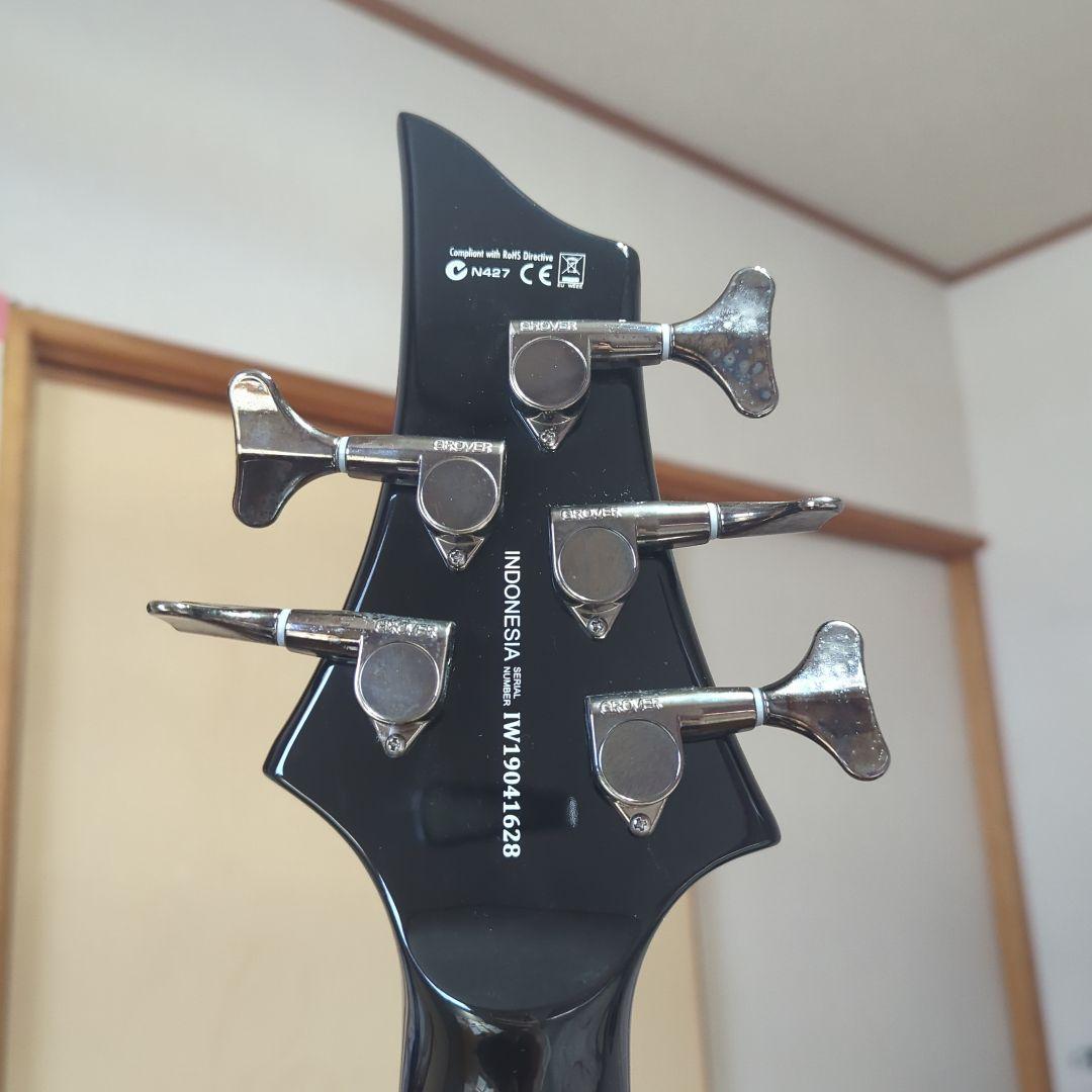 GrassRoots エレキベース 5弦　ブラック