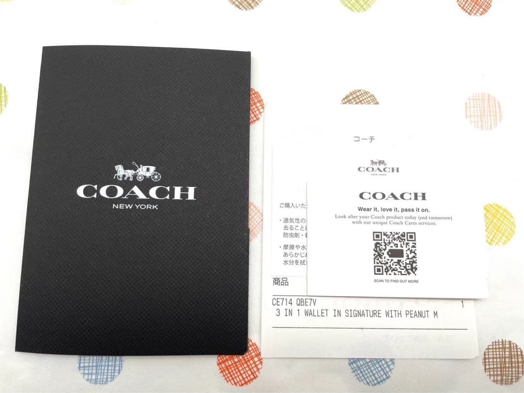 ★新品未使用★ COACH コーチ Lジップ カード ケーススヌーピー　財布