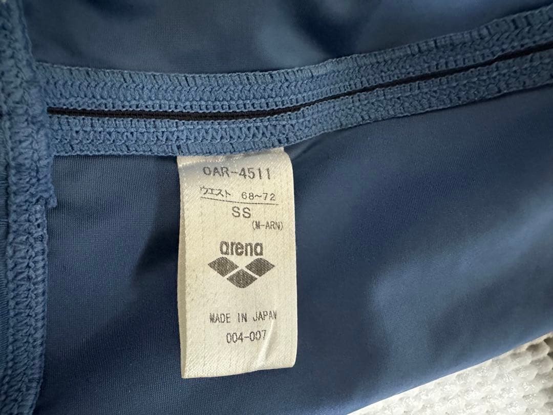 arena 競パン　初期NUX　OAR-4511 ブルー　SSサイズ