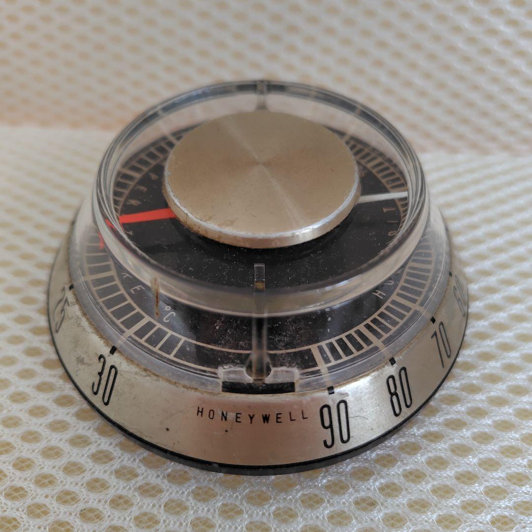 【半世紀前の当時物】honeywell　温度計　湿度計　アナログ　アンティーク