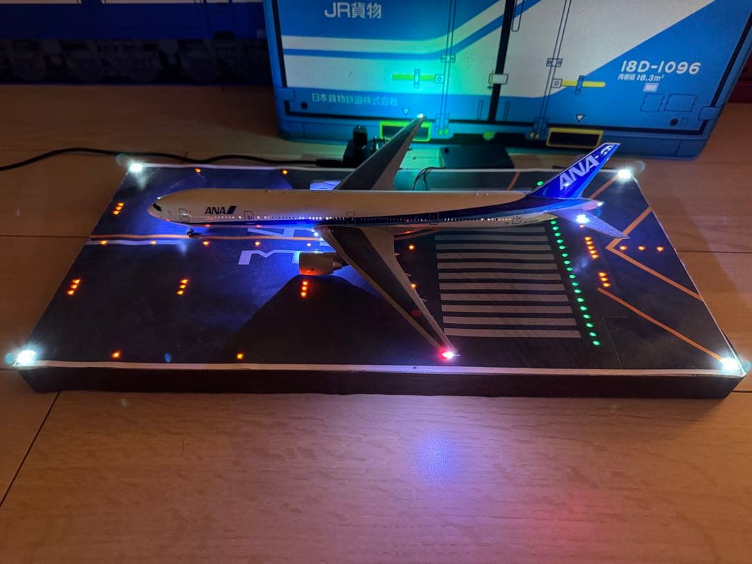 1/200 航空機専用　LED滑走路付き