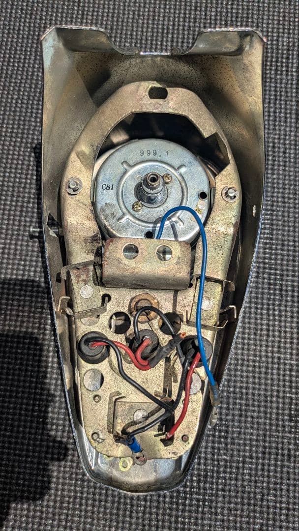 ハーレー　ショベルFLH　スピードメーター　イグニッションスイッチ　キー付き